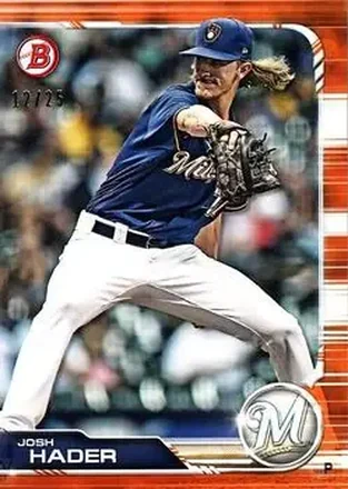 2019 Bowman - Orange #97 - Josh Hader - Milwaukee Brewers