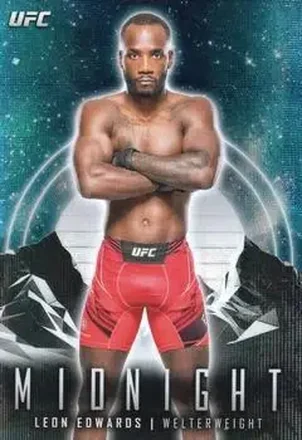 2024 Topps Midnight UFC - Moonbeam #58 - Leon Edwards
