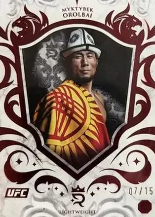 2025 Topps Royalty UFC - Blue #68 - Myktybek Orolbai