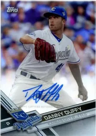 2017 Topps Clearly Authentic #CAAU-DDU - Danny Duffy - Kansas City Royals