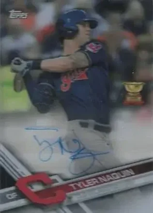 2017 Topps Clearly Authentic #CAAU-TN - Tyler Naquin - Cleveland Indians