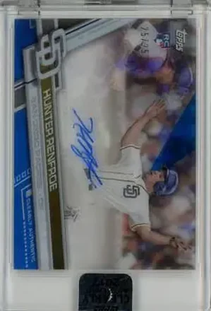 2017 Topps Clearly Authentic - Blue #CAAU-HR - Hunter Renfroe - San Diego Padres