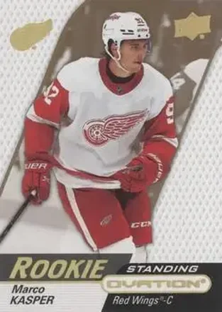 2023-24 Upper Deck Ovation - Standing Ovation Gold Spectrum #103 - Marco Kasper - Detroit Red Wings