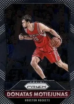 2015-16 Panini Prizm #5 Donatas Motiejūnas