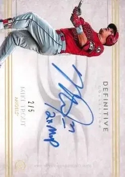 2017 Topps Definitive Collection feature card