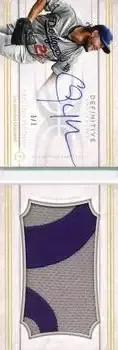 2017 Topps Definitive Collection feature card
