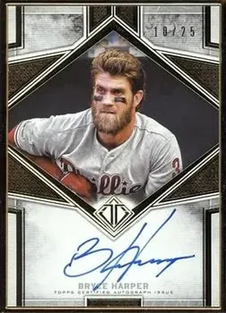 2019 Topps Transcendent Collection - Transcendent Autographs #TCA-BH - Bryce Harper - Philadelphia Phillies