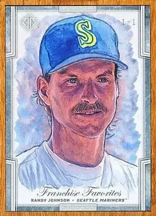 2019 Topps Transcendent Collection - Franchise Favorites Sketch #FFS-RAN - Randy Johnson - Seattle Mariners