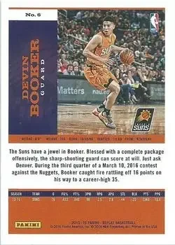 Back of Devin Booker