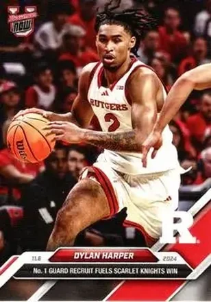 2024-25 Bowman U Now #5 - Dylan Harper - Rutgers Scarlet Knights