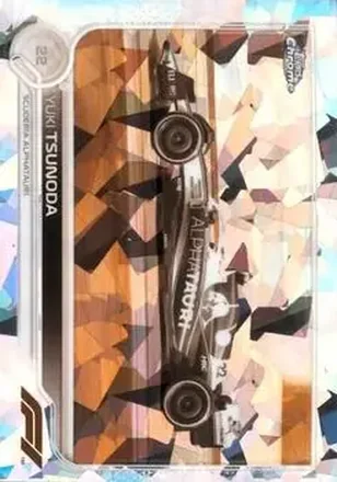 2022 Topps Chrome Sapphire Edition Formula 1 - Sepia #122 - Yuki Tsunoda - Scuderia AlphaTauri