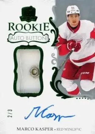 2023-24 Upper Deck The Cup - Green Foil #124 - Marco Kasper - Detroit Red Wings