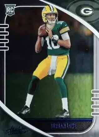 2020 Panini Absolute - Blue #162 - Jordan Love - Green Bay Packers