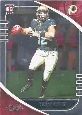 2020 Panini Absolute - Blue #179 - Steven Montez - Washington Redskins