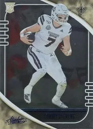 2020 Panini Absolute - Blue #192 - Tommy Stevens - New Orleans Saints