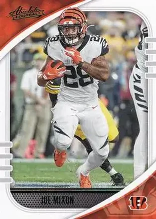 2020 Panini Absolute - Green #2 - Joe Mixon - Cincinnati Bengals