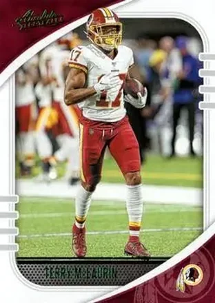 2020 Panini Absolute - Green #4 - Terry McLaurin - Washington Redskins
