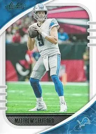 2020 Panini Absolute - Green #8 - Matthew Stafford - Detroit Lions