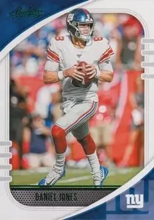 2020 Panini Absolute - Green #11 - Daniel Jones - New York Giants