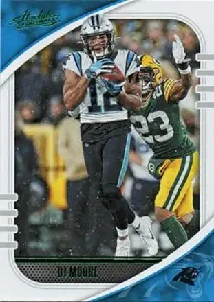 2020 Panini Absolute - Green #19 - DJ Moore - Carolina Panthers