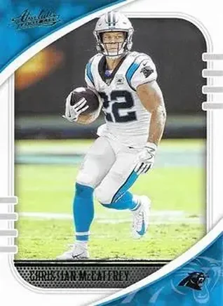 2020 Panini Absolute - Green #21 - Christian McCaffrey - Carolina Panthers