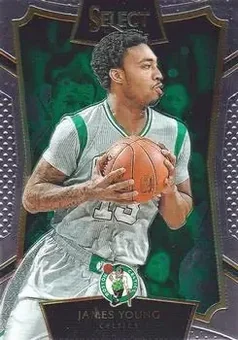 2015-16 Panini Select #5 - James Young - Boston Celtics