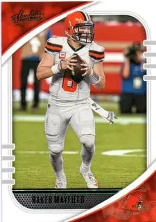 2020 Panini Absolute - Green #28 - Baker Mayfield - Cleveland Browns