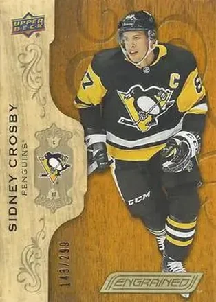 2018-19 Upper Deck Engrained #5 - Sidney Crosby - Pittsburgh Penguins