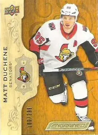 2018-19 Upper Deck Engrained #9 - Matt Duchene - Ottawa Senators
