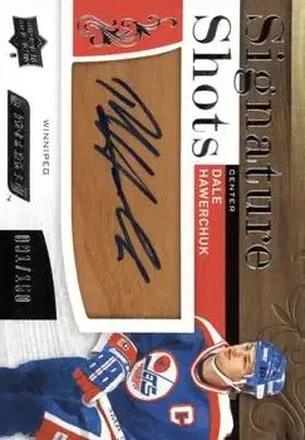 2018-19 Upper Deck Engrained - Signature Shots #SS-DH - Dale Hawerchuk - Winnipeg Jets