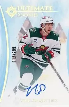 2023-24 Upper Deck Ultimate Collection #188 - Nick Swaney - Minnesota Wild