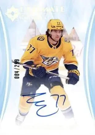 2023-24 Upper Deck Ultimate Collection #192 - Luke Evangelista - Nashville Predators