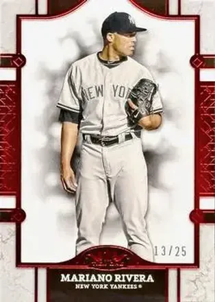 2024 Topps Tier One - Red Foil #16 - Mariano Rivera - New York Yankees