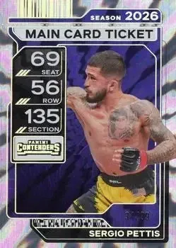 2026 Panini Contenders PFL feature card