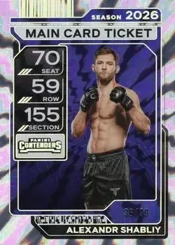 2026 Panini Contenders PFL feature card