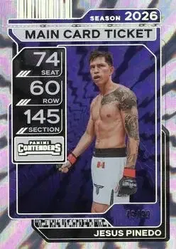 2026 Panini Contenders PFL feature card