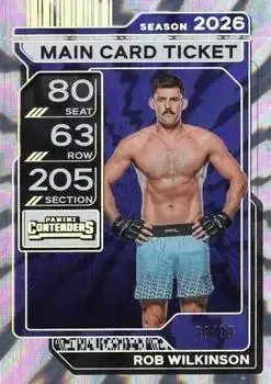 2026 Panini Contenders PFL feature card