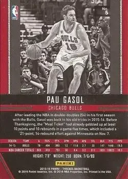 Back of Pau Gasol