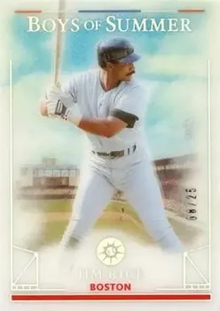2024 Panini Boys of Summer - Holo Silver #91 - Jim Rice - Boston Red Sox