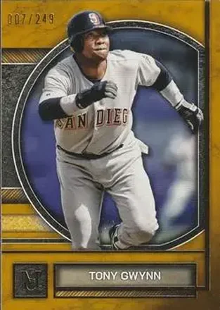 2025 Topps Museum Collection - Gold #20 - Tony Gwynn - San Diego Padres