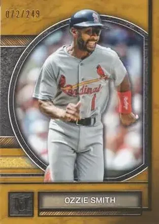 2025 Topps Museum Collection - Gold #33 - Ozzie Smith - St. Louis Cardinals