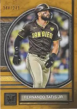 2025 Topps Museum Collection - Gold #37 - Fernando Tatis Jr. - San Diego Padres