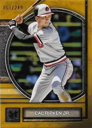 2025 Topps Museum Collection - Gold #40 - Cal Ripken - Baltimore Orioles