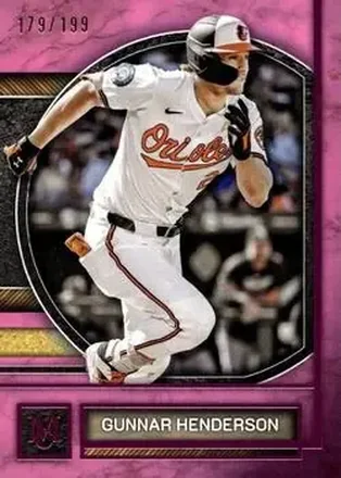 2025 Topps Museum Collection - Pink Sapphire #69 - Gunnar Henderson - Baltimore Orioles