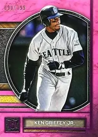 2025 Topps Museum Collection - Pink Sapphire #94 - Ken Griffey Jr. - Seattle Mariners