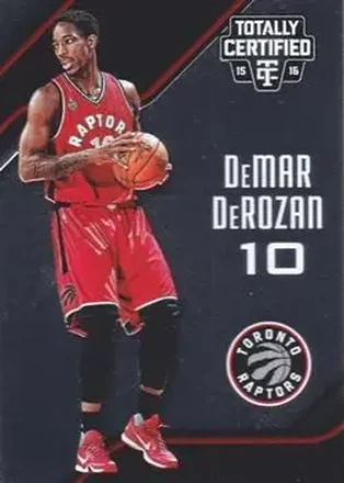 2015-16 Panini Totally Certified #2 DeMar DeRozan
