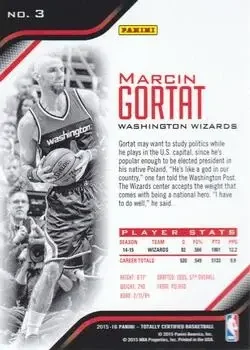 Back of Marcin Gortat