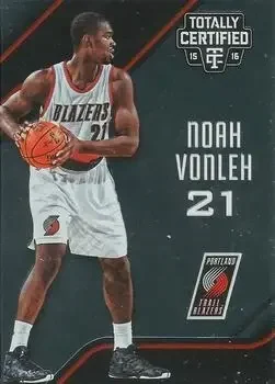2015-16 Panini Totally Certified #5 Noah Vonleh