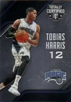 2015-16 Panini Totally Certified #6 Tobias Harris