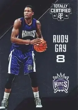 2015-16 Panini Totally Certified #7 Rudy Gay